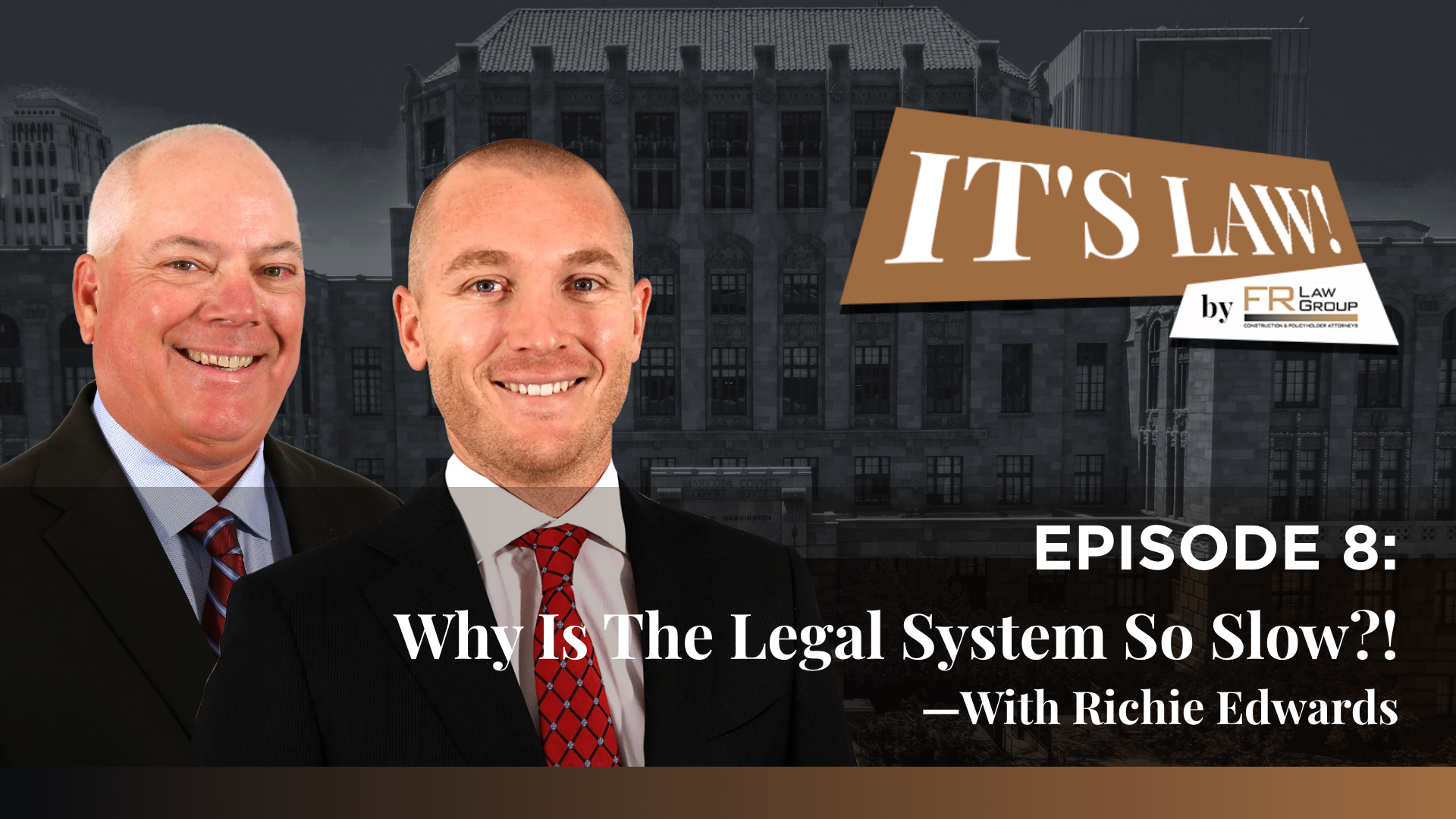 It’s Law – Episode 8: Why is the Legal System so Slow?!  Sep 27, 2023